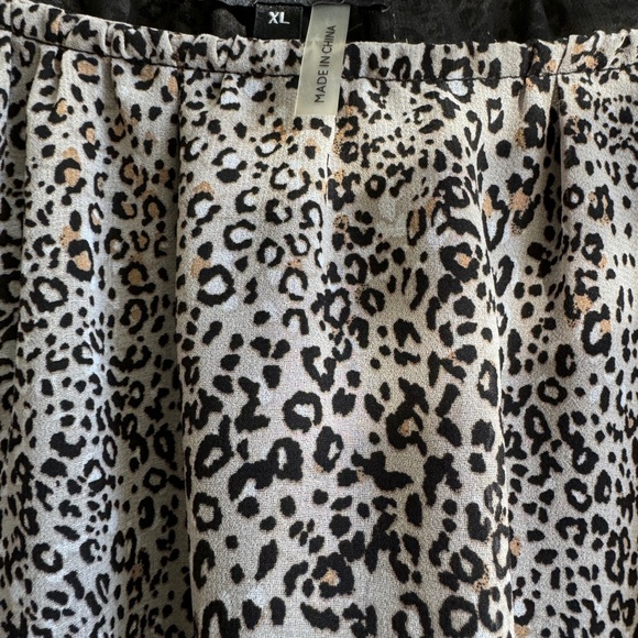 1 State Chiffon Blouse Cold Shoulder Top - Picture 8 of 8